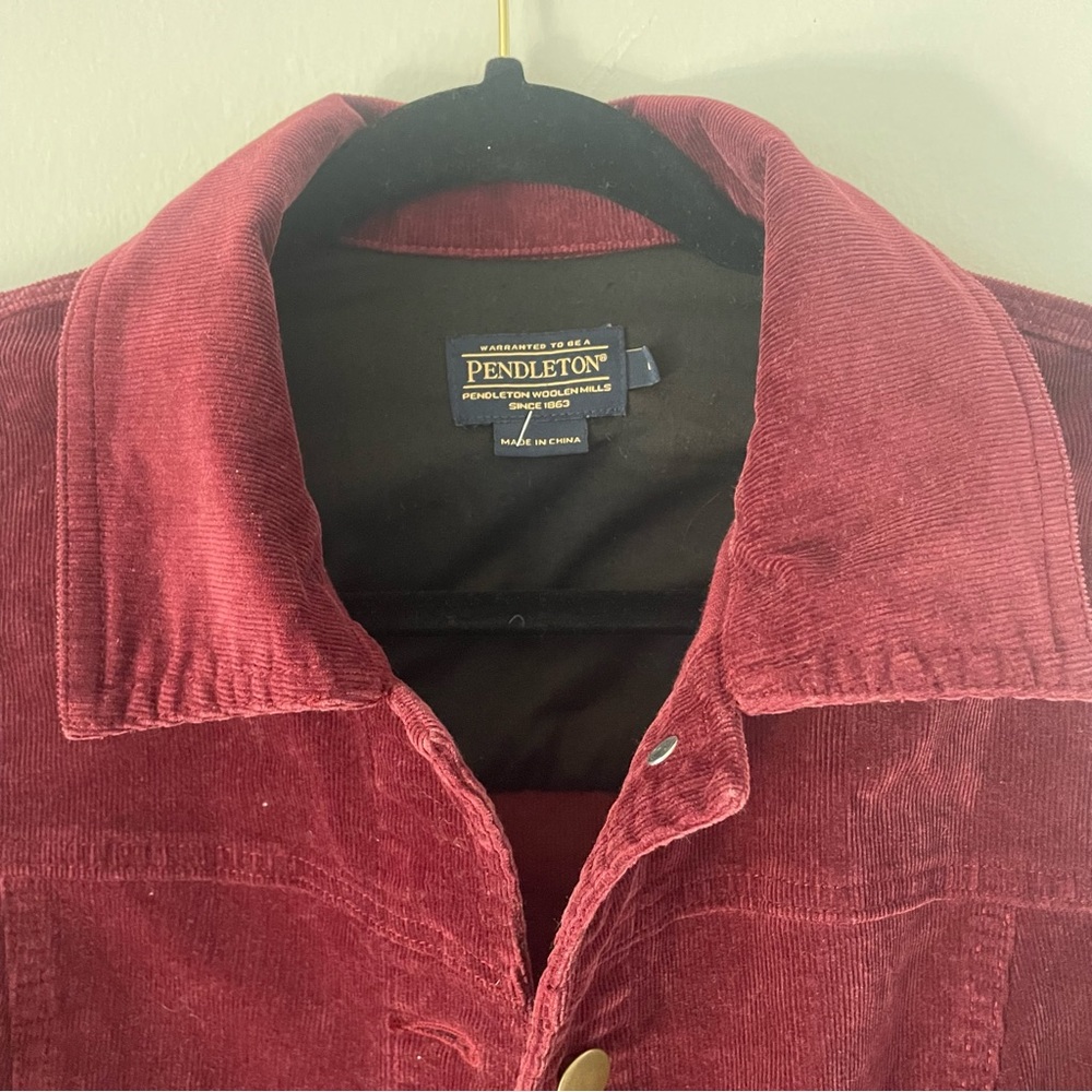 Pendleton Red Corduroy Jacket - image 2